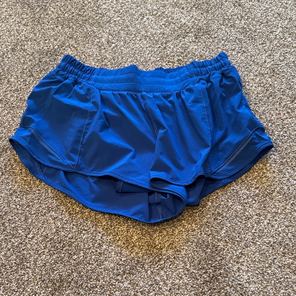 Lululemon Blue Running Shorts